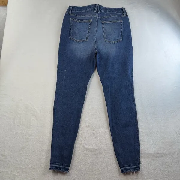 Good American 14 32 Good Legs‎ Skinny Jeans In Indigo Blue High Rise Stretch - Image 11