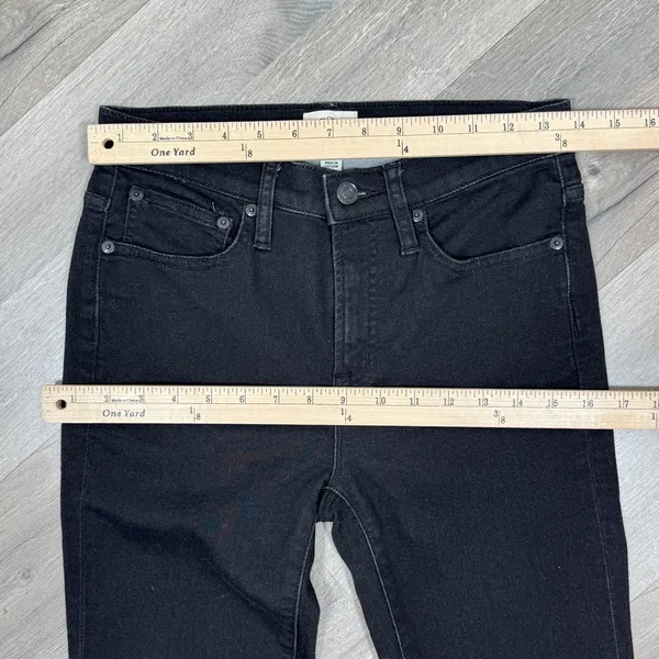 J. Crew High Rise Jegging Skinny Ankle Pants‎ Black 27 4 - Image 11