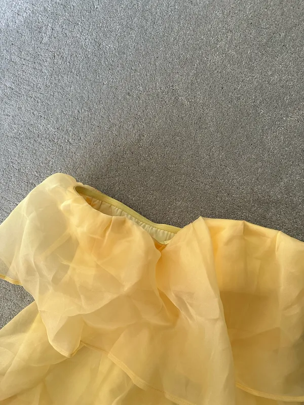 Tulle romper Yellow Size L - Image 5