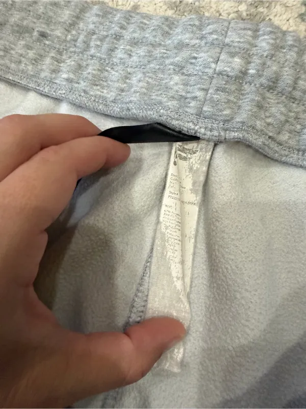 Fabletics 3X Gray Unisex Joggers 29” Inseam Thick Soft Sweatpants - Image 5