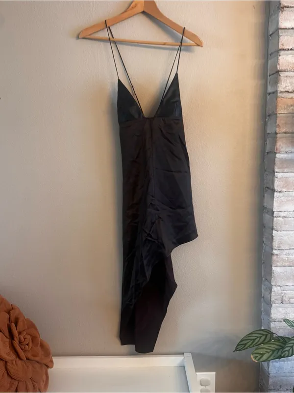 ZARA Satin‎ Asymmetric Tunic - Image 2