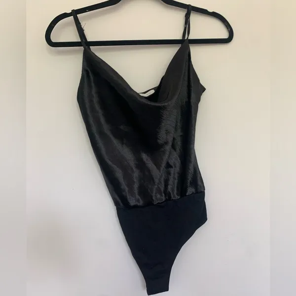 The impeccable pig cowl neck black bodysuit - Image 5