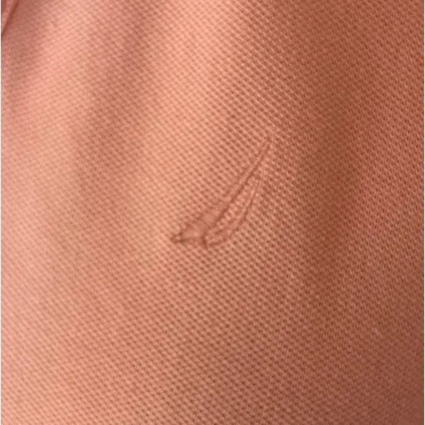 Pink Short Sleeved Polo Shirt - Image 3