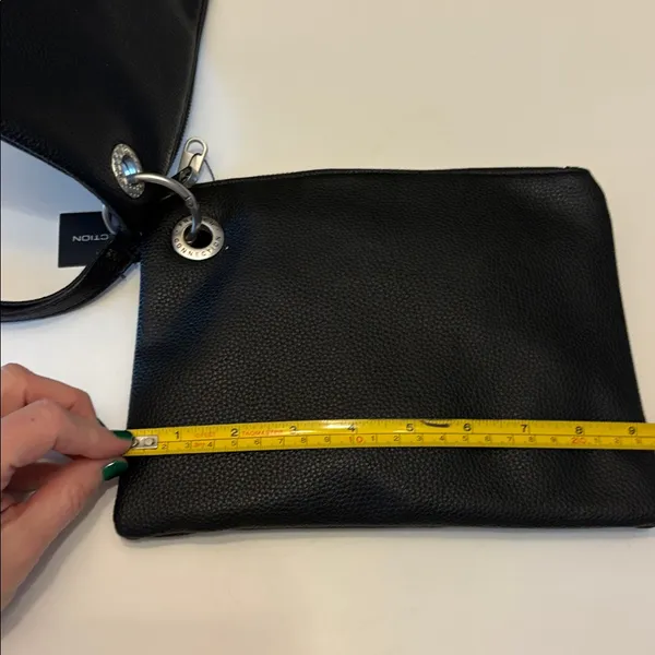 NWT French Connection Lara pebble double slim‎ pouches wristlet - Image 10