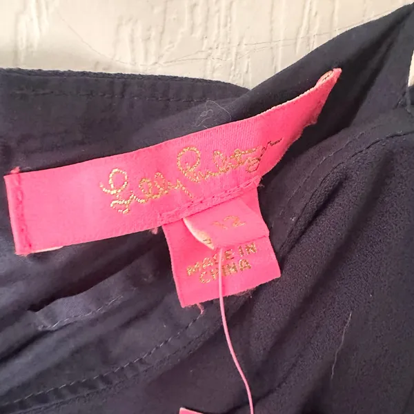 Lilly Pulitzer Kylo True Navy Blue Strapless Sweetheart Jumpsuit NWT 10 No Belt - Image 5
