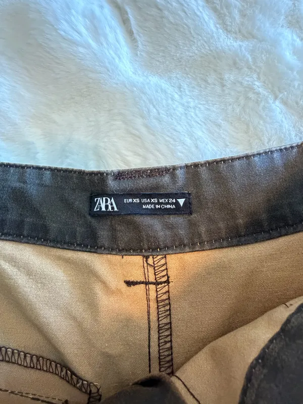 Zara pleated mini skot - Image 4