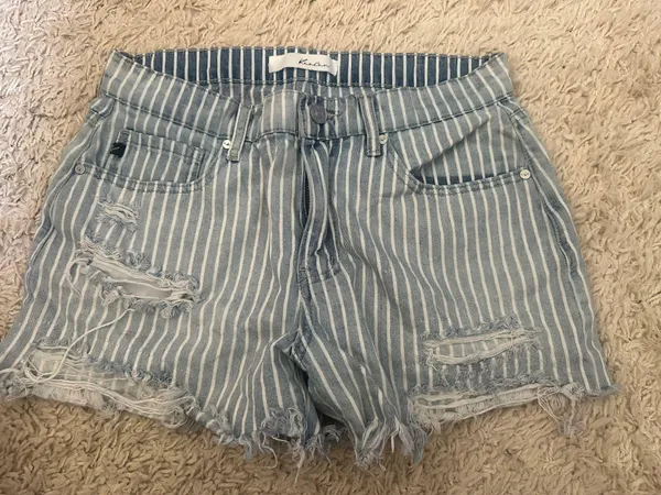KanCan Striped Shorts - Image 2