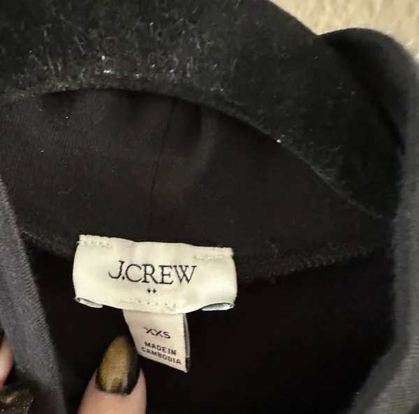 J.Crew Mockneck Mixed-Media Sparkle Maxi Dress - Image 2