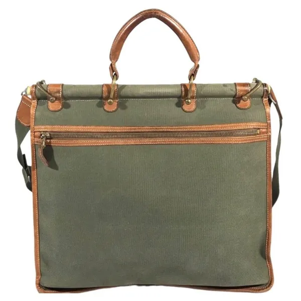 Vintage BURBERRY Messenger Laptop Bag With Adjustable Crossbody Shoulder Strap - Image 2