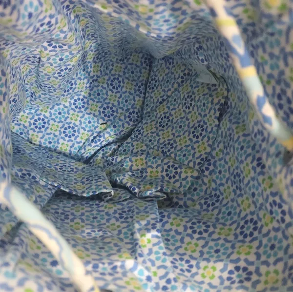 Vera Bradley backpack in blue purple and green . Very clean - Image 5