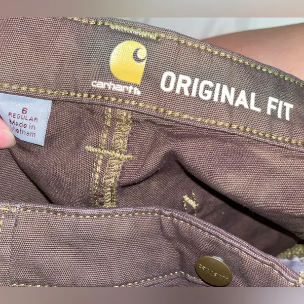 Vintage bleached carhartt pants - Image 7