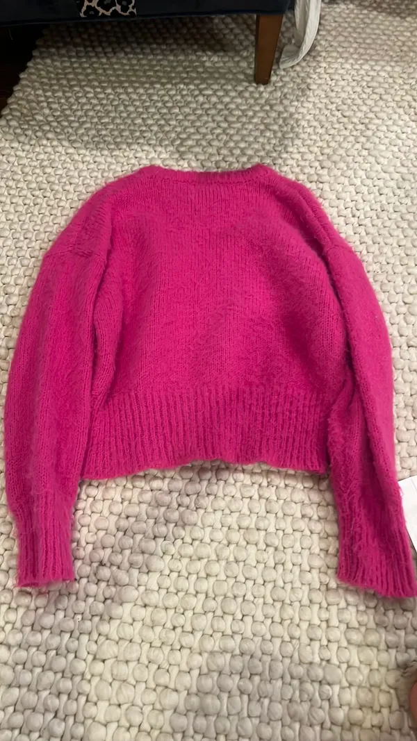 Hot Pink Greylin Sweater - Image 3