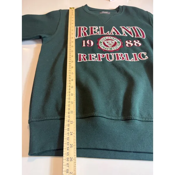 Vintage Collection Ireland 1988 Republic Celtic Green CrewneckSweatshirt S - Image 7