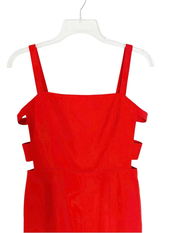 LOVERS + FRIENDS Lacie Cut Out Gown in Red Size S - Image 6