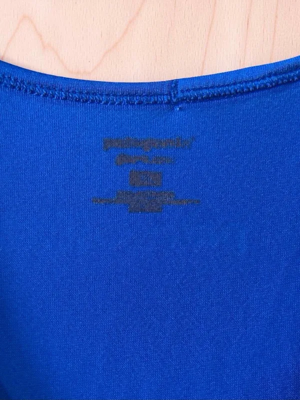 Patagonia Women's Tank Top Royal Blue XL - Image 3