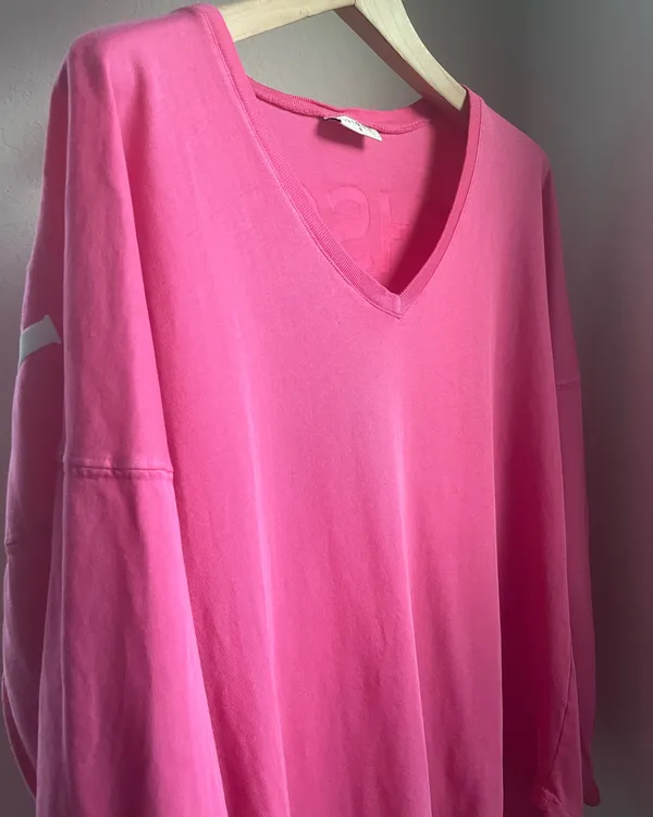 Pink Vintage Smithsonian Long Sleeve - Image 5