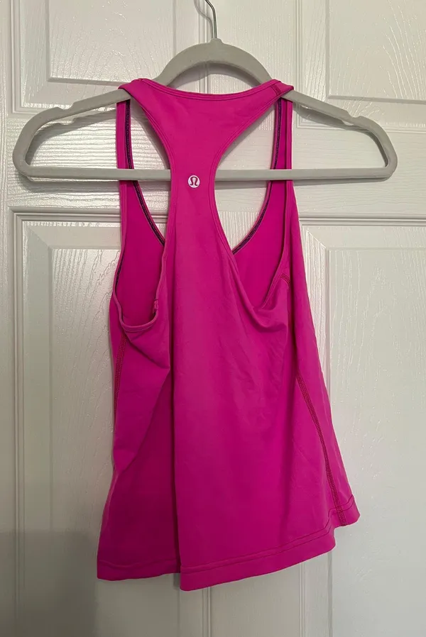 Lululemon Sonic Pink Crop Top - Image 3