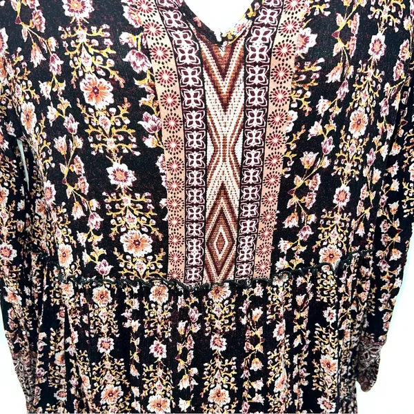 Knox Rose Multicolor Patterned Top - Image 4