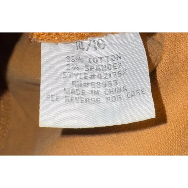 Vintage‎ Dressbarn Corduroy Blazer Button Up Women's 14/16 Academia Equestrian - Image 5