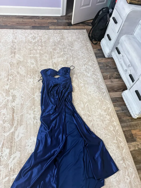 stacees prom dress Blue Size 0 - Image 3