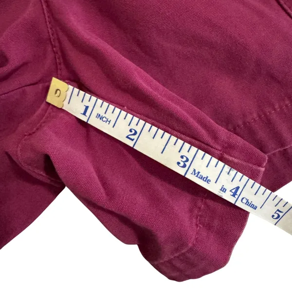 VTG‎ Esprit Sport Pink High Rise Shorts Women's 26 Paperbag Cotton 90s Y2K - Image 6