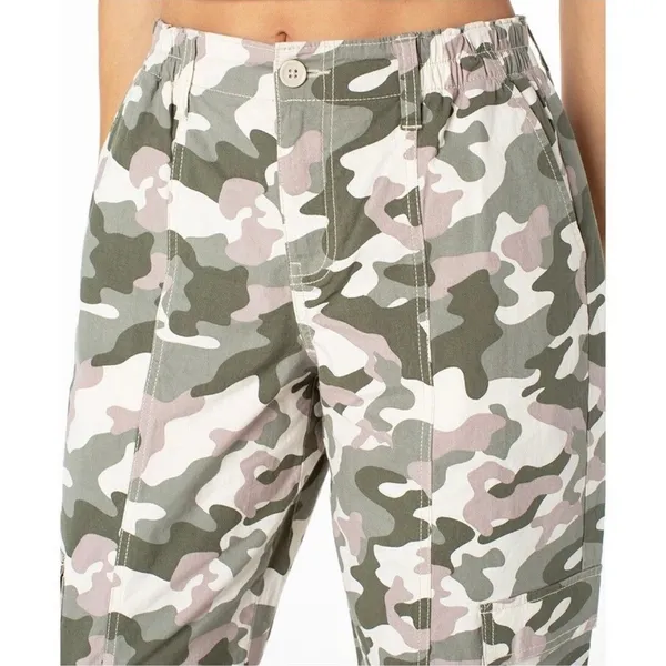 Celebrity Pink NWT Camo Cream Beige Cargo Pants‎ Large Army Casual Street - Image 3