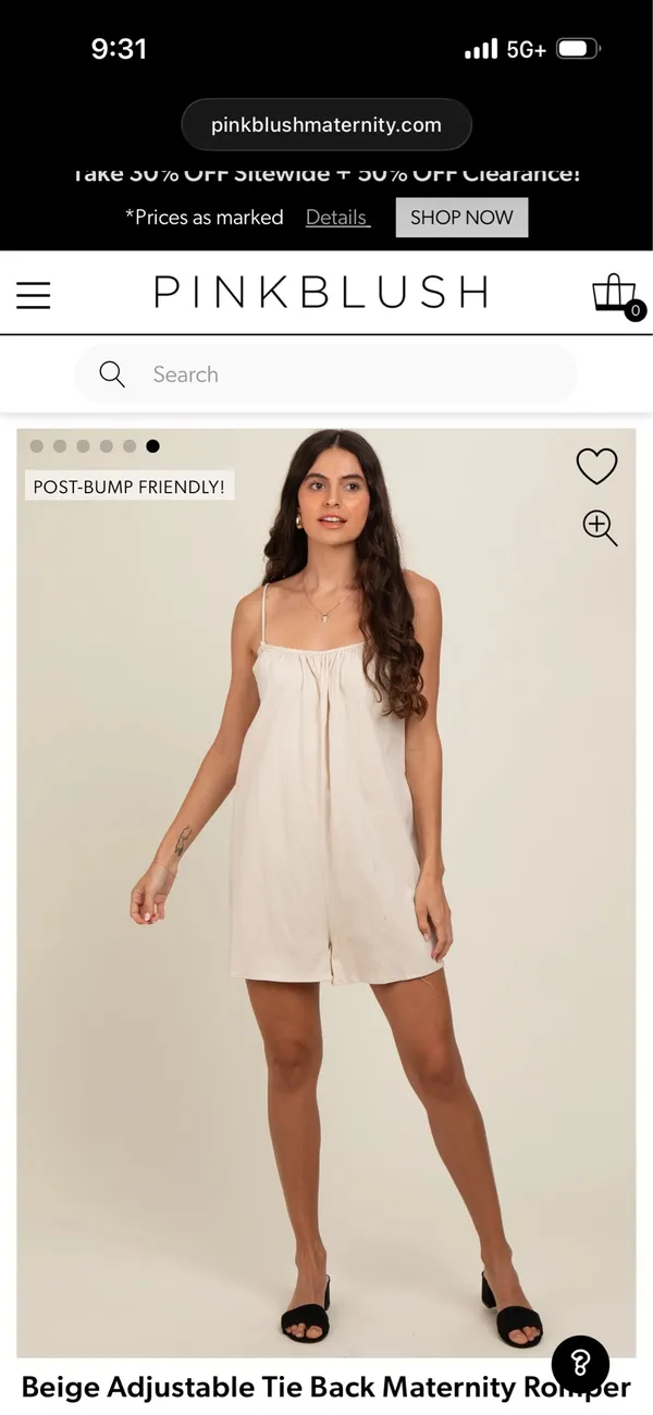 Pinkblush romper - Image 3