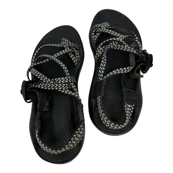 Chaco ZX/2 Dual Strap Classic Black/White Sandal Size 7 - Image 2