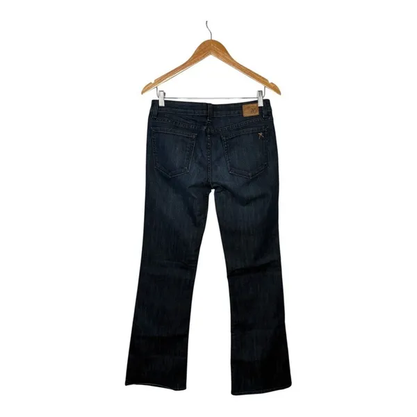 Raven Denim Custom Fit Jeans Womens 29 Dark‎ Blue Straight Leg Made in USA - Image 5