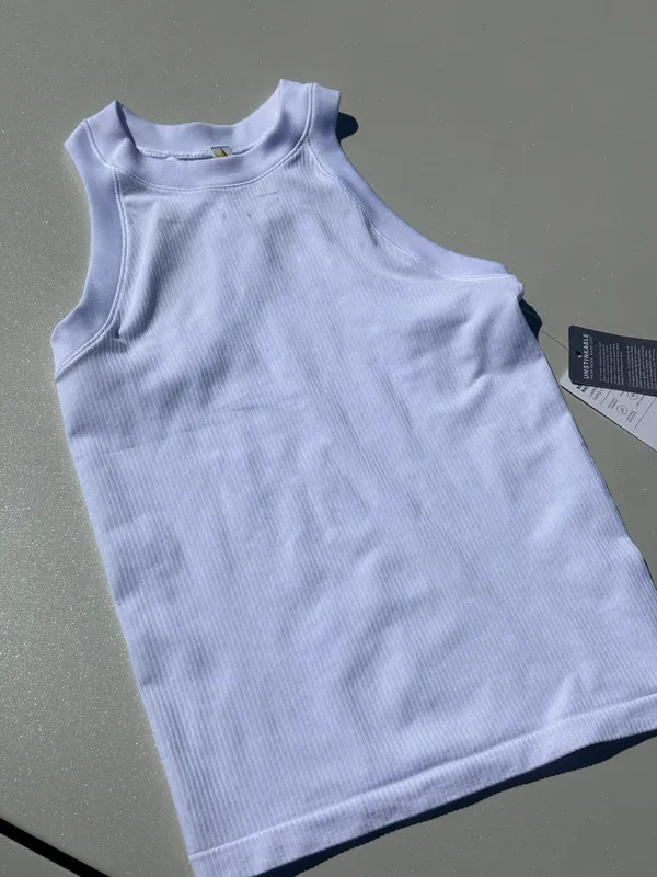 Athleta NWT   White Tank Razorback XS - Image 9