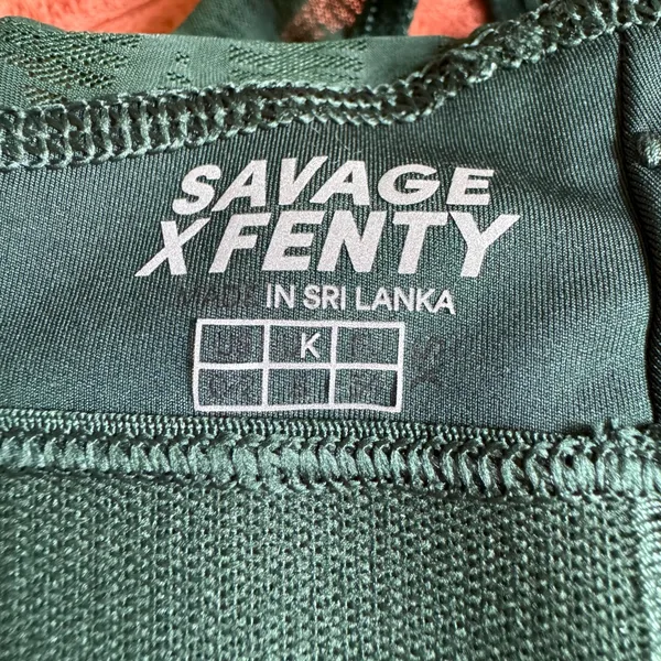 Savage X Fenty Bra Forest‎ green size 0/2 - Image 3