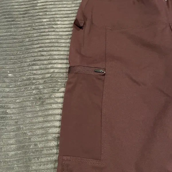 Carhartt Women's Force Fitted Lightweight Utility Leggings Brown Sz Small - Image 5