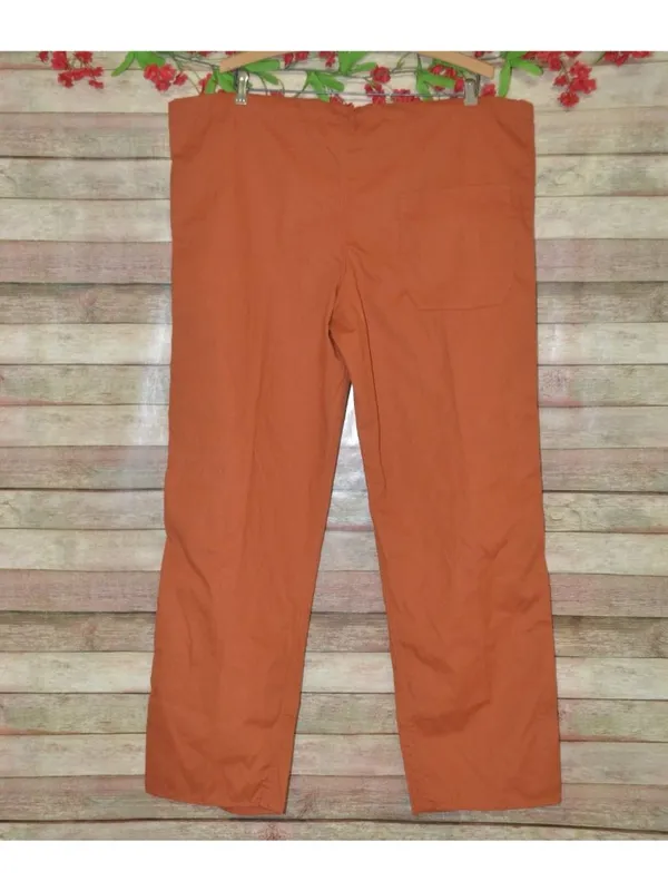 GelScrubs Texas Longhorns Scrub Pants Large Burnt Orange UT Medical Drawstring - Image 5