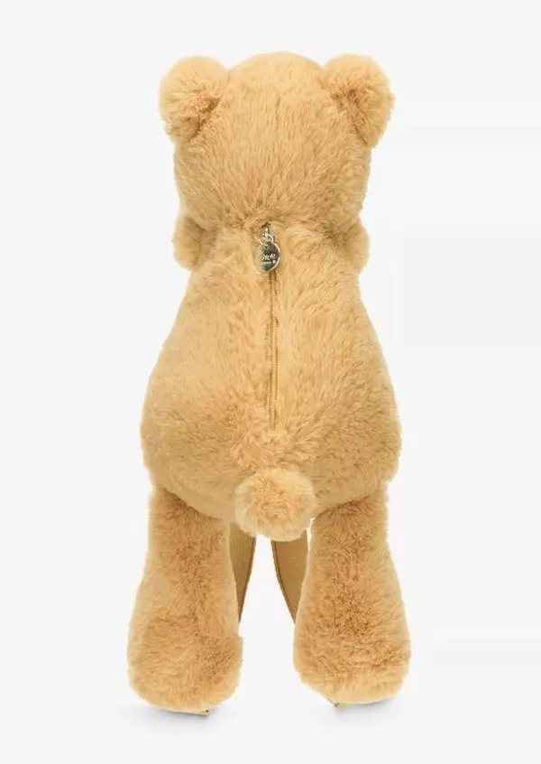 Jellycat Smudge Bear soft woven backpack 43cm - Image 4
