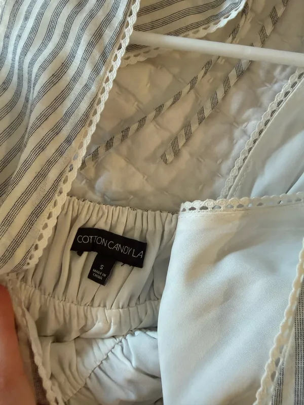 Cotton Candy LA striped mini dress  - Image 4