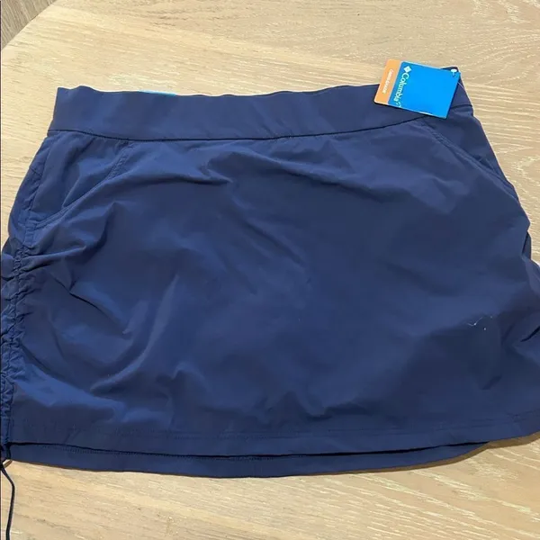 Columbia Women's All Seasons™ Ruched Skort - Plus Size XXL, Color Nocturnal, NWT - Image 2