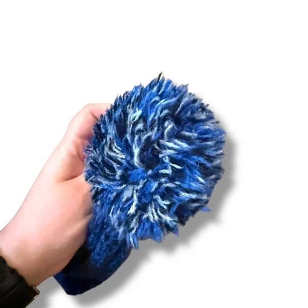 Harry‎ Potter Ravenclaw Pom Beanie Hat Unisex One Size Blue Winter Knit - Image 4