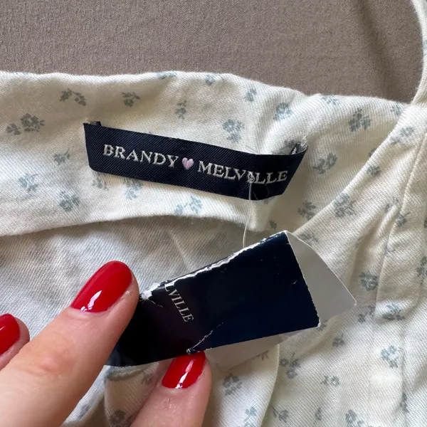 Brandy Melville Colleen Ditsy Floral Babydoll Dress - Image 7