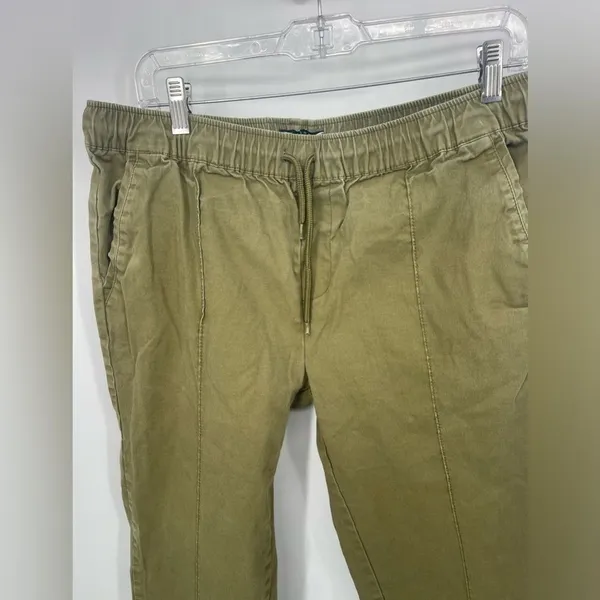ASOS woman's‎ joggers olive color size large - Image 3