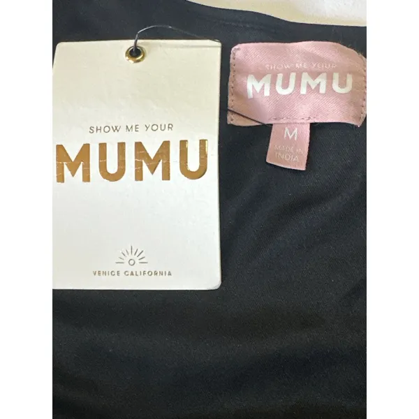 Show Me Your Mumu Shimmy Mini Dress in Starbust Sequins Medium New Womens - Image 9