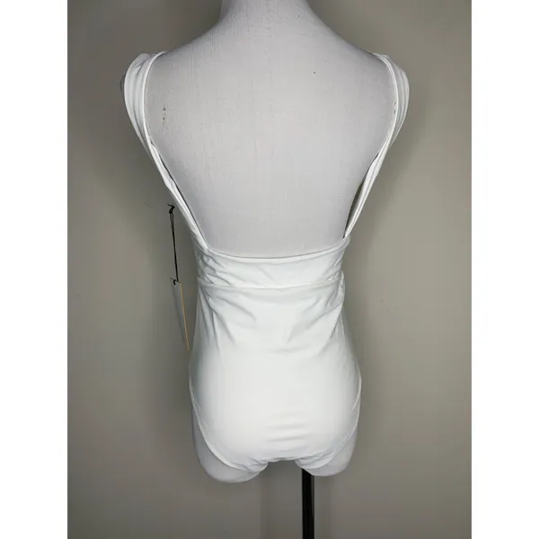 Lovetree White Lace Top 1 Pc Swimsuit Sz Medium - Image 2