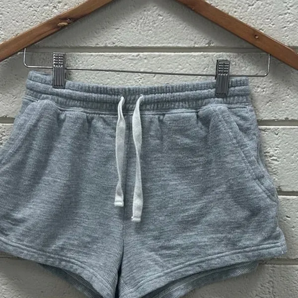 Aerie Gray Active Shorts size XS - Image 8
