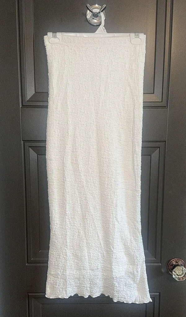 Princess Polly White Maxi Skirt - Image 4
