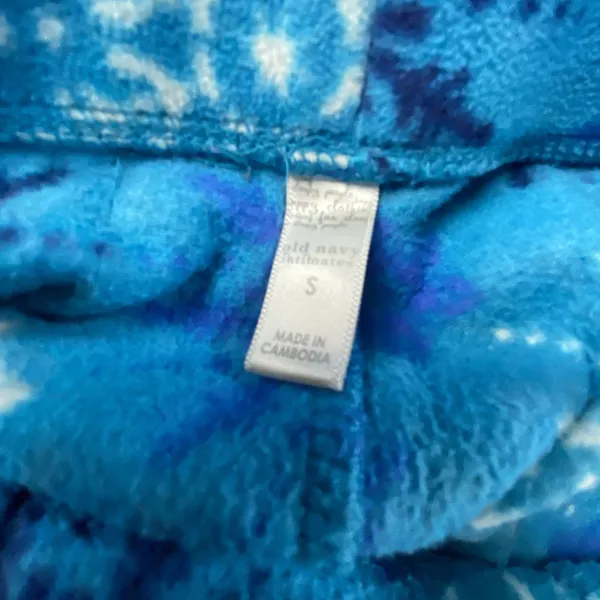 Old Navy Christmas Pajama Pants Womens S Blue Bear Snowflake Winter Lounge - Image 5