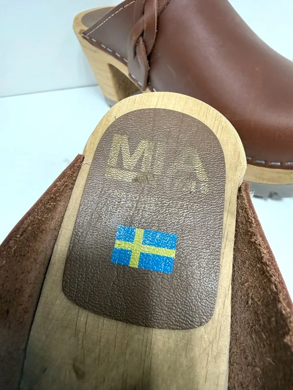 MIA Leather Elsa Mules - Image 10