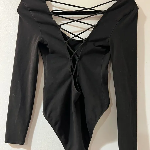 Victoria Secret Long Sleeves Bodysuit Size S - Image 2