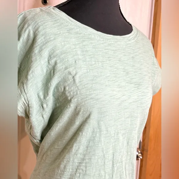 J. Crew Teal Tie-Waist Mini Dress size M - Image 3