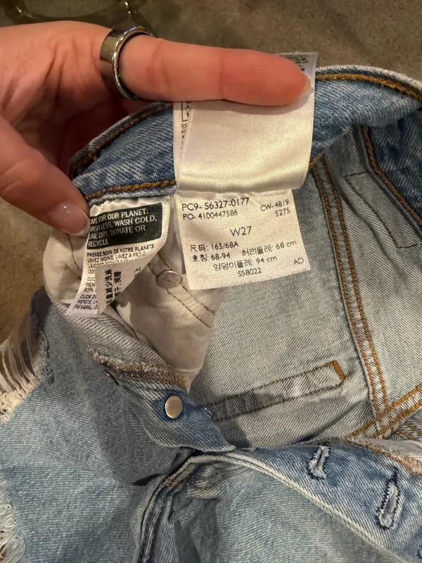 Levi’s 501 Denim Shorts - Image 3
