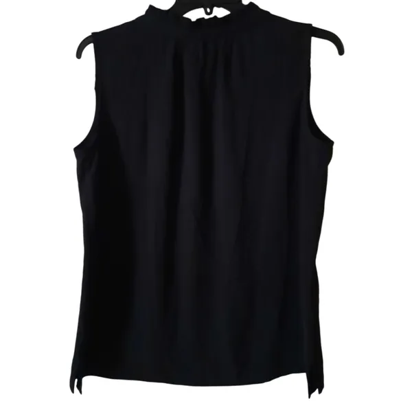 Ninety Clothing Co Sleeveless Black Blouse Size Medium - Image 3