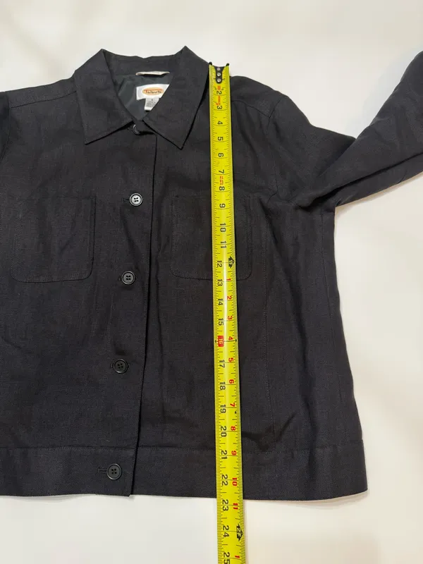 Talbots Linen Jacket Size 8 - Image 4
